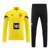 Borussia Dortmund Quarter Zip Trenings Collegegenser 22-23 Gul - Herre